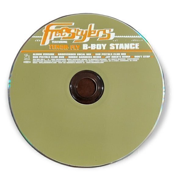 Freestylers - B-Boy Stance [Promo CD]‎ 1999 - Picture 3 of 3